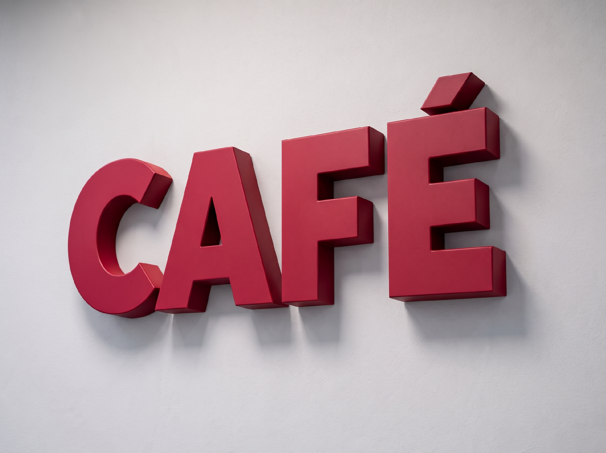 Dimensional lettering